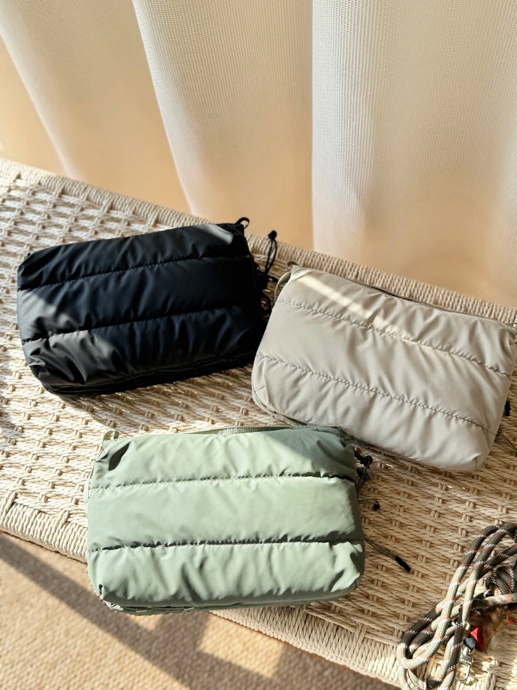 Women's Broadband Canvas Fashionable Large Capacity Waterproof Women's Shoulder Bag
