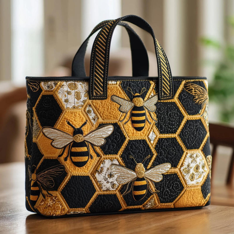 Printing Quilted Commute Leisure Cotton Jacket Tote Bags