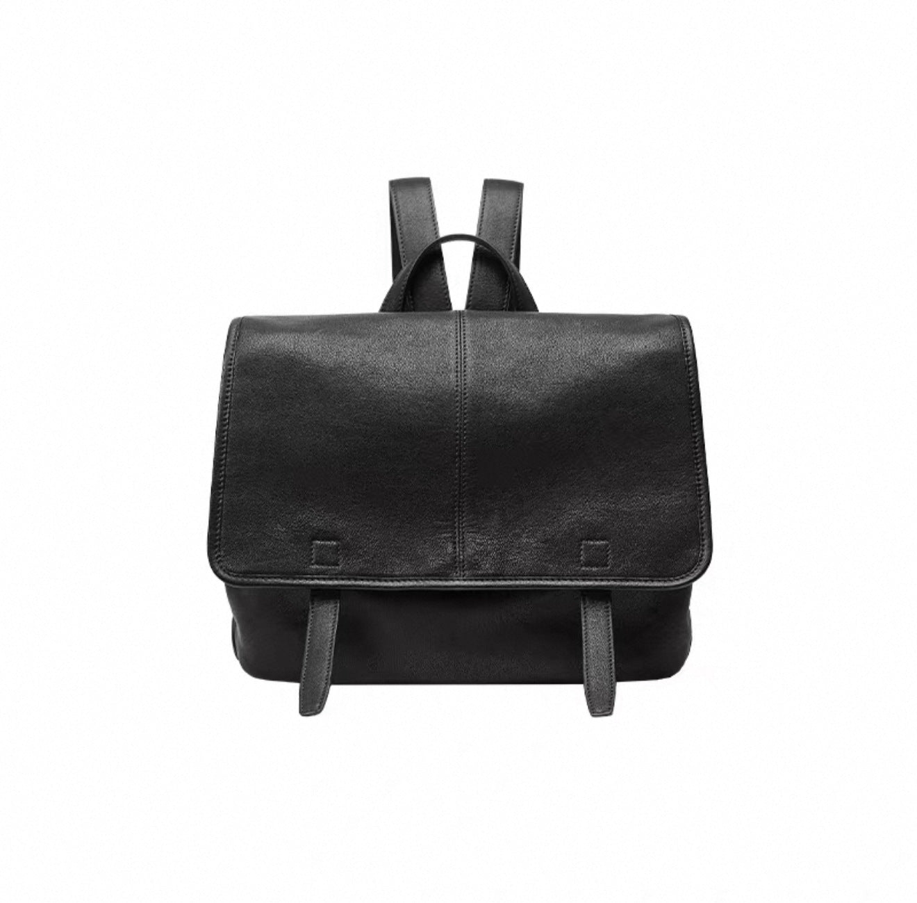 Song Vegetable Tanned Sheepskin Genuine Leather Niche Backpacks
