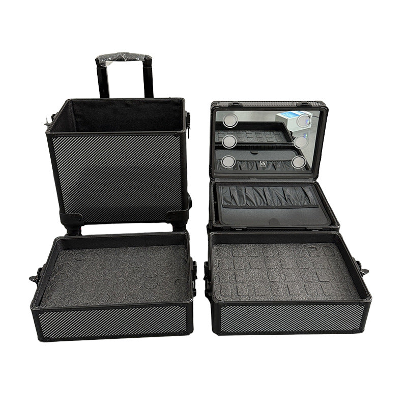 Fixing Artist Portable Large Capacity Door-to-door Nail Tattoo Hairdressing Cosmetic Case