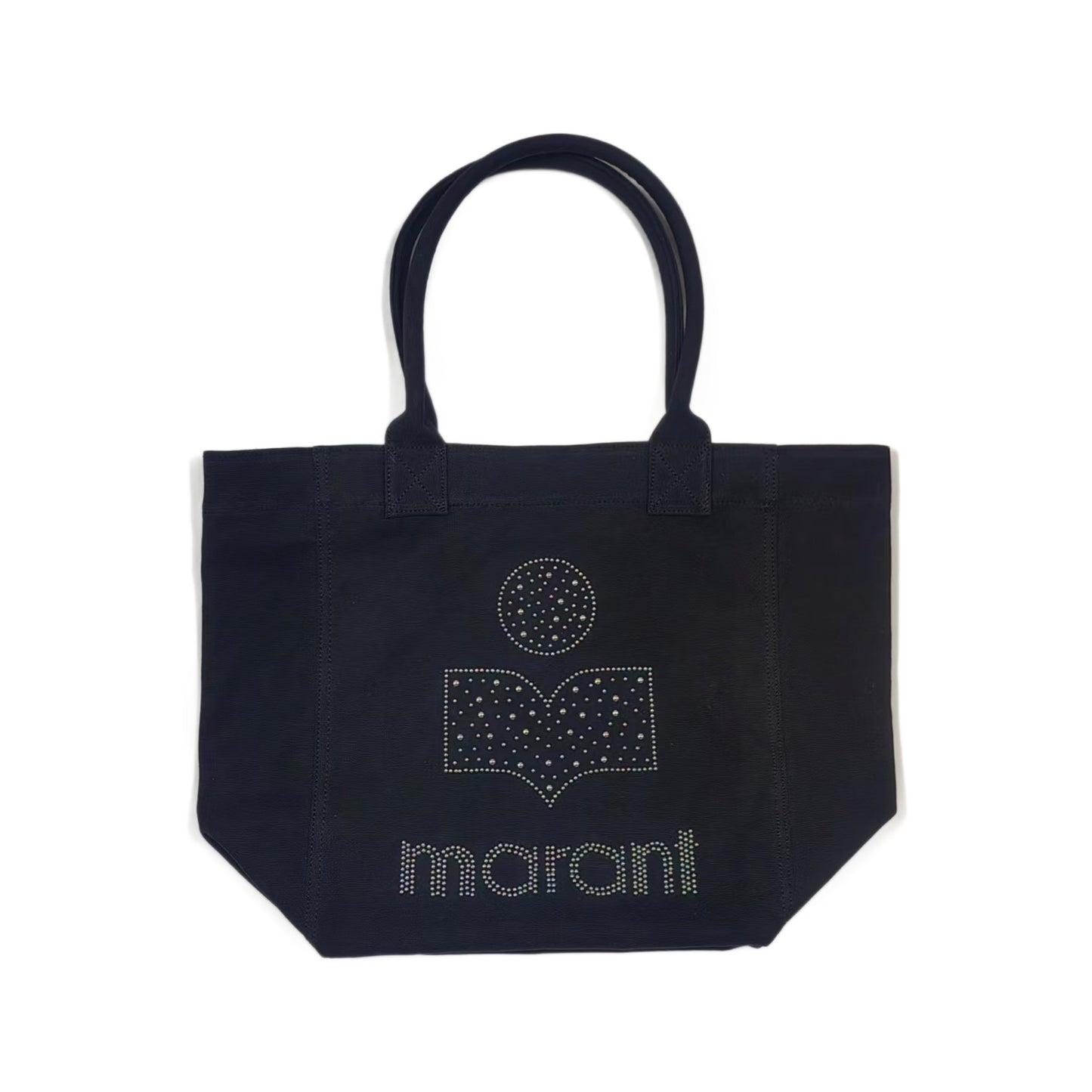 Women's Fashion Built-in Double Pocket Interlayer Pure Tote Bags