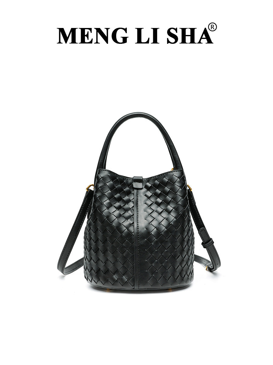 Women's Stylish Niche Woven Large Capacity Portable Women's Handbag