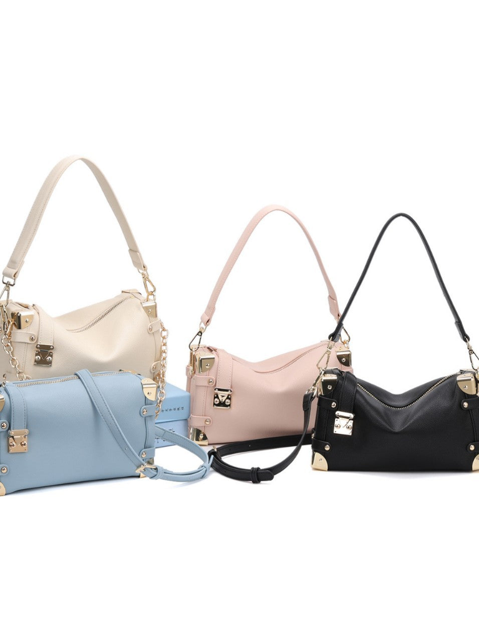 High-grade Box Light Luxury Soft Leather Pillow Women's Shoulder Bag