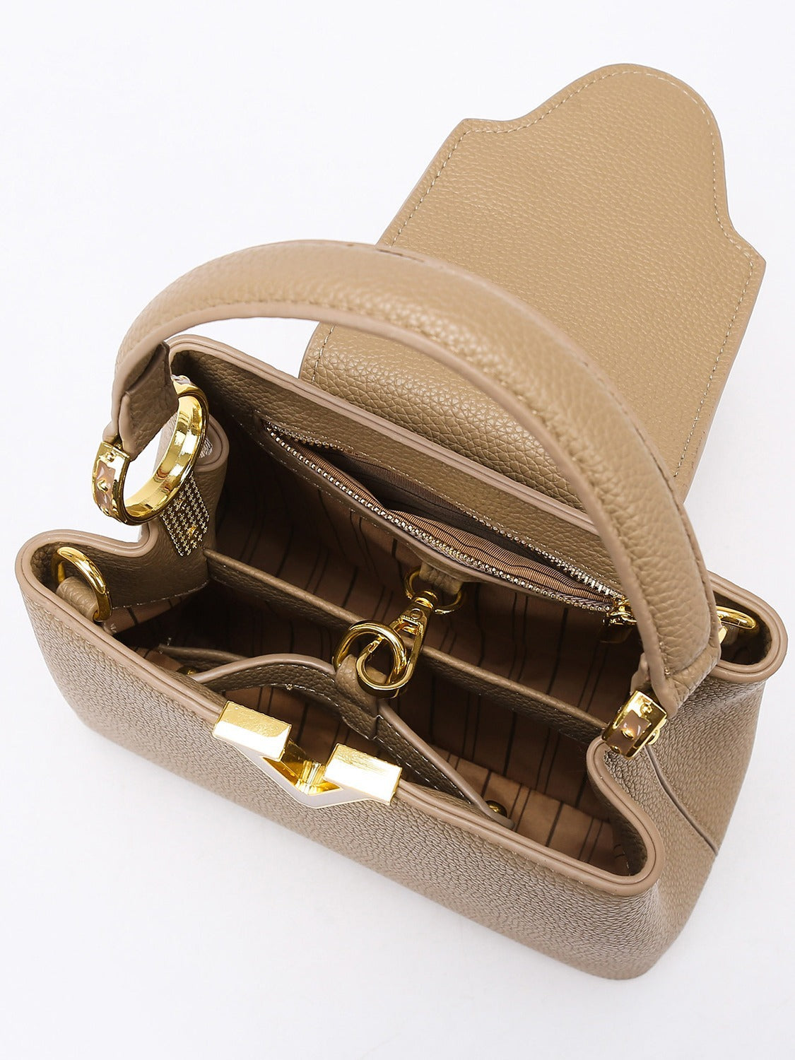 Women's Fashionable High-grade Large Capacity Commuter Handbags