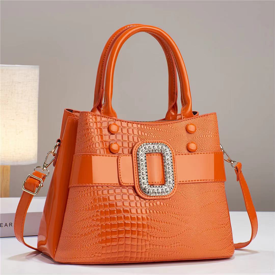 Women's Pattern Mother Stylish Elegant Versatile Large Bucket Bag