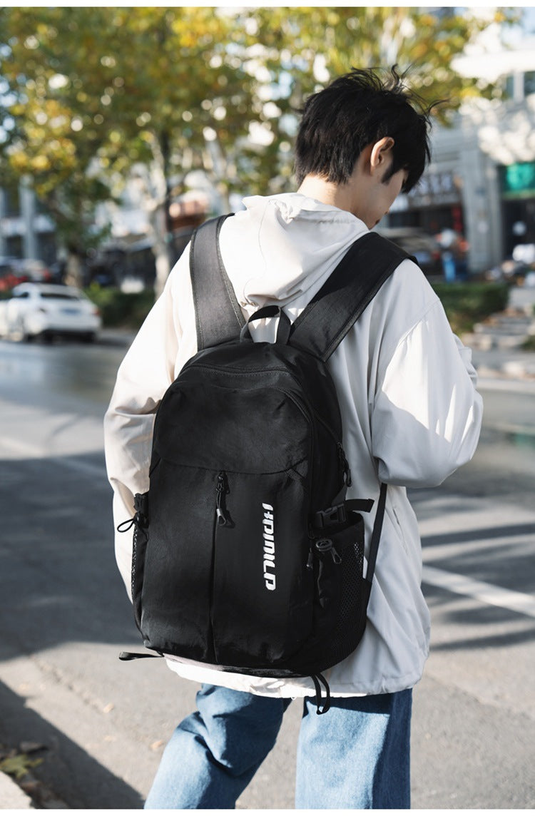 Women's & Men's Portable Burden Alleviation Large Capacity Junior Leisure Backpack