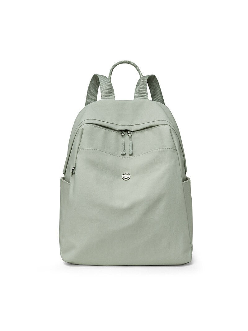 Simple Large Capacity Washed Soft Surface Go Out Travel Bags