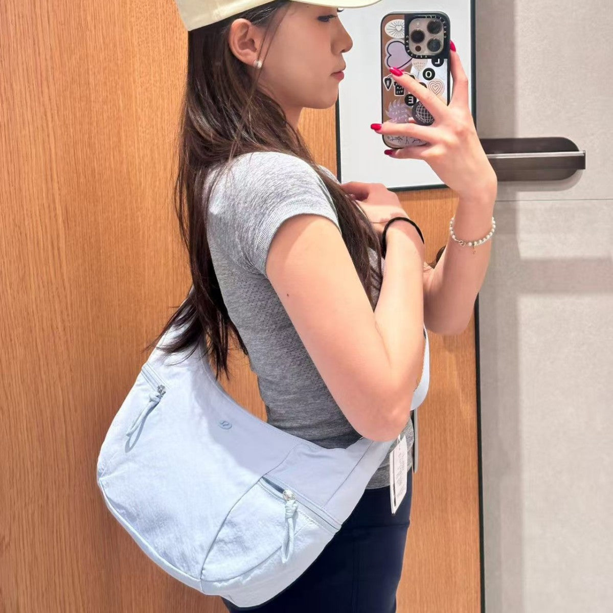 Innovative Durable Casual Firm Lu Croissant Luggage