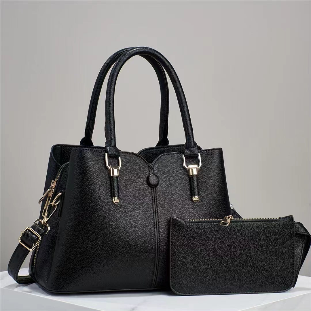Women's Large Capacity Fashion Versatile Practical Simple Bucket Bag