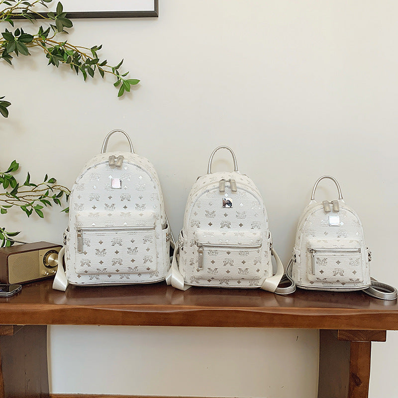 Fashionable Exquisite Female Niche Western Style Backpacks