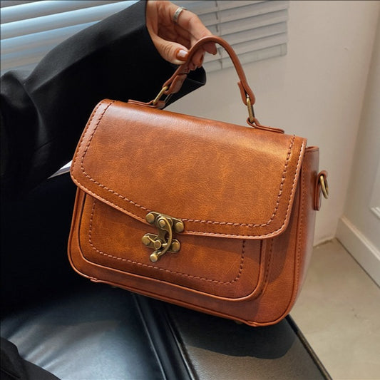 Women's Light Luxury Retro Popular One Simple Women's Messenger Bag