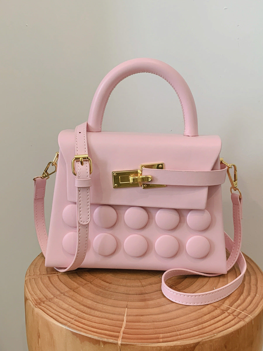 Women's Hard Shell Fashion Trend Embossed Women's Handbag