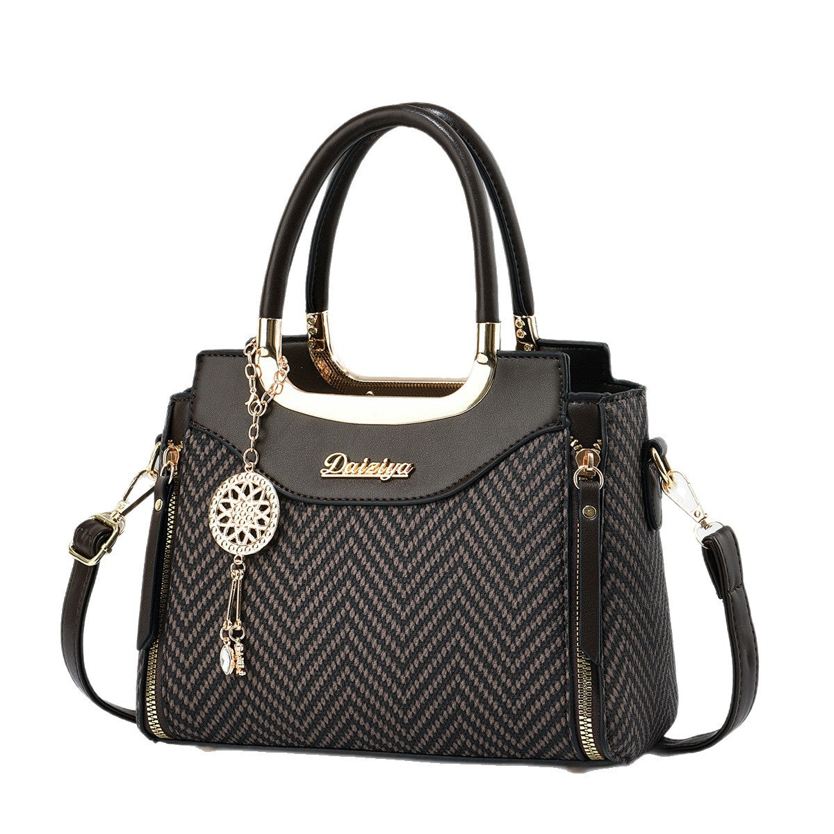 Women's High-grade Trendy Fashion Elegant Simple Textured Bags