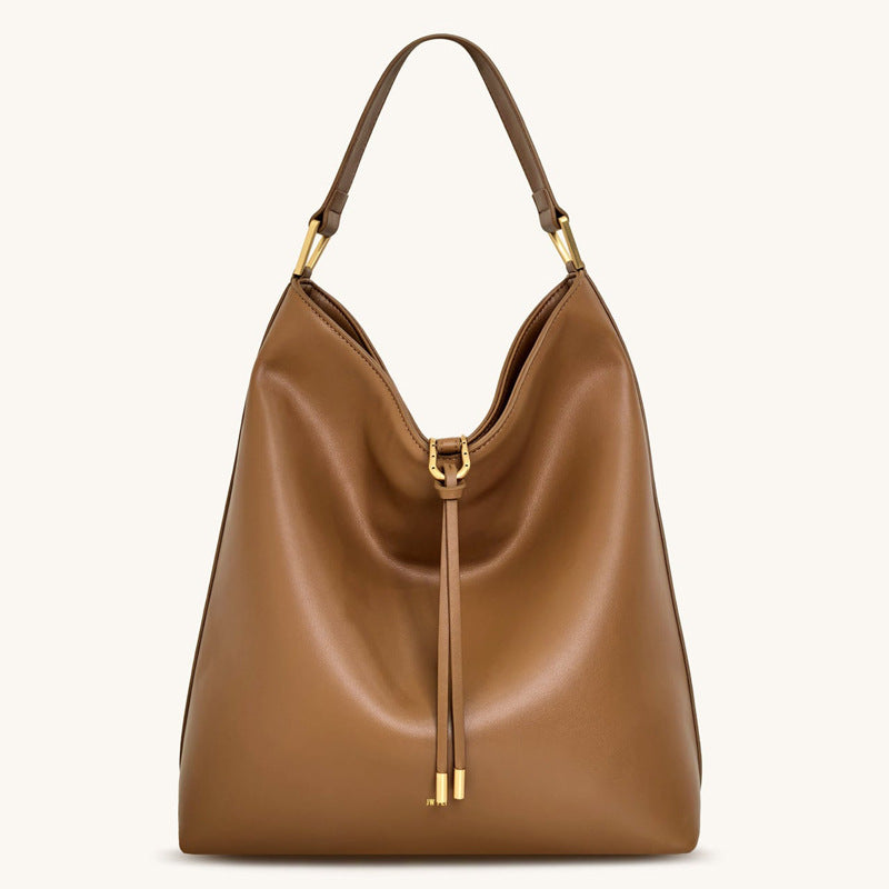 Classic Women's Large Capacity Lazy Underarm Bucket Bag