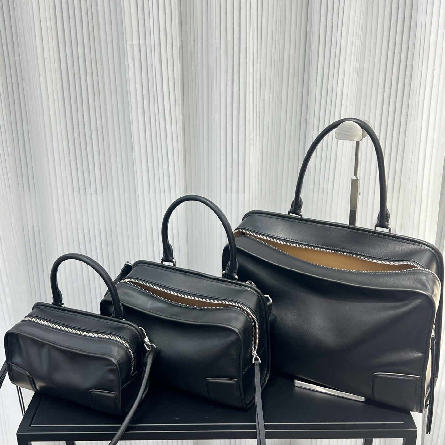 Unique Bowling Leather Large Capacity Fashion Bags