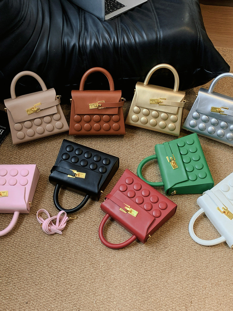 Women's Hard Shell Fashion Trend Embossed Women's Handbag