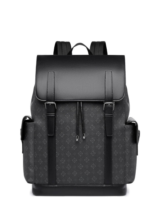 Men's Commuter Office Business Computer Large Capacity Printing Leisure Backpack