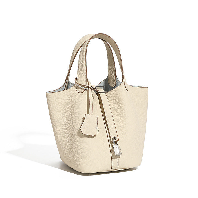 Women's Basket Genuine Leather Mummy Bridal Wedding High Women's Handbag