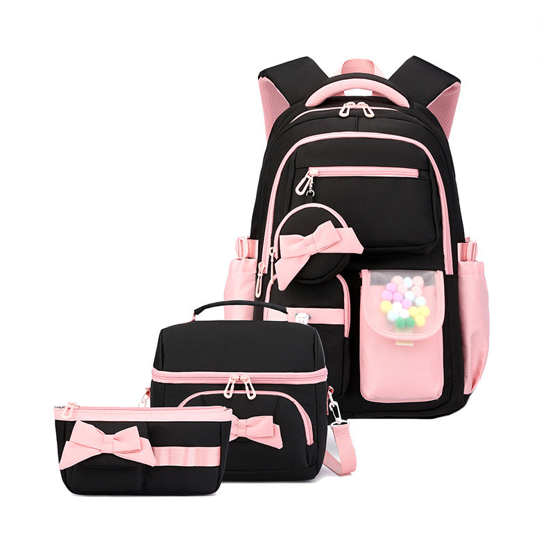 Junior Good-looking Simple Three-piece Lunch Pencil Backpacks