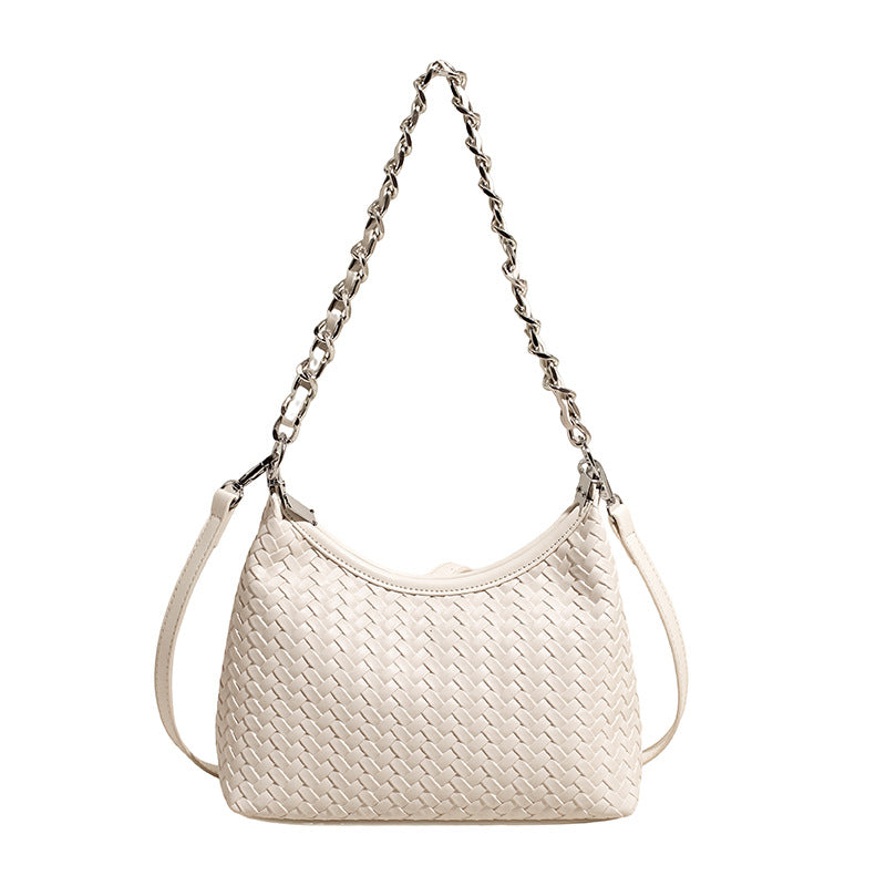 Fashionable Chain Woven Large Capacity Totes Bags