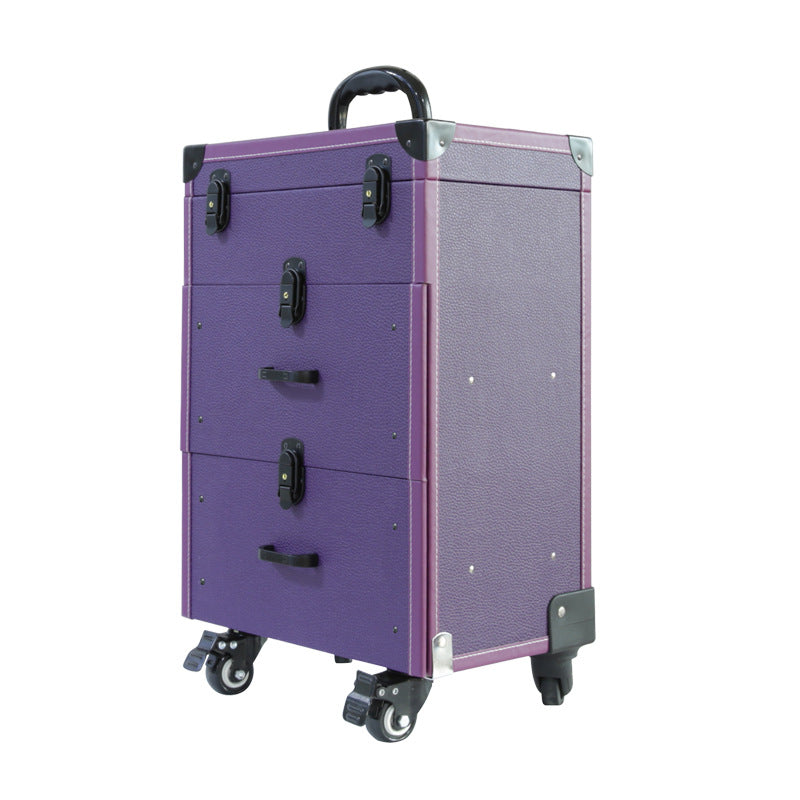 Professional Tattoo Embroidery Nail Beauty Box Brake Large Capacity Storage Cosmetic Cases