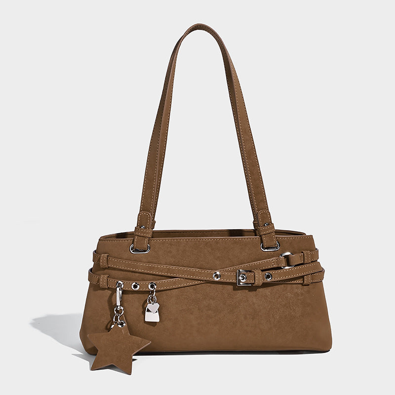 Women's Niche High-grade Underarm Baguette Fashion Portable Tote Bag