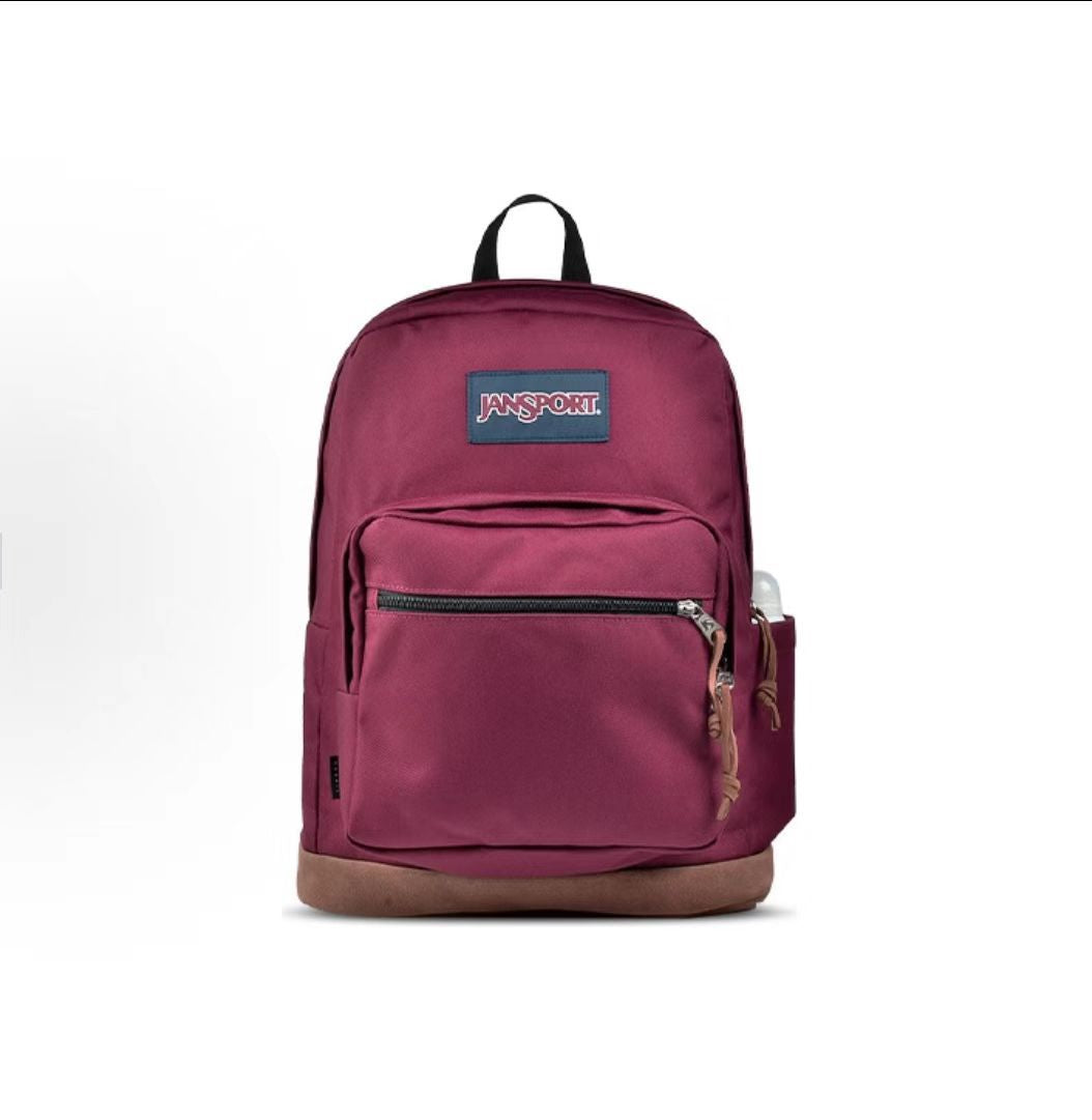 Women's & Men's Suede Lightweight Simple Early High Niche Backpacks