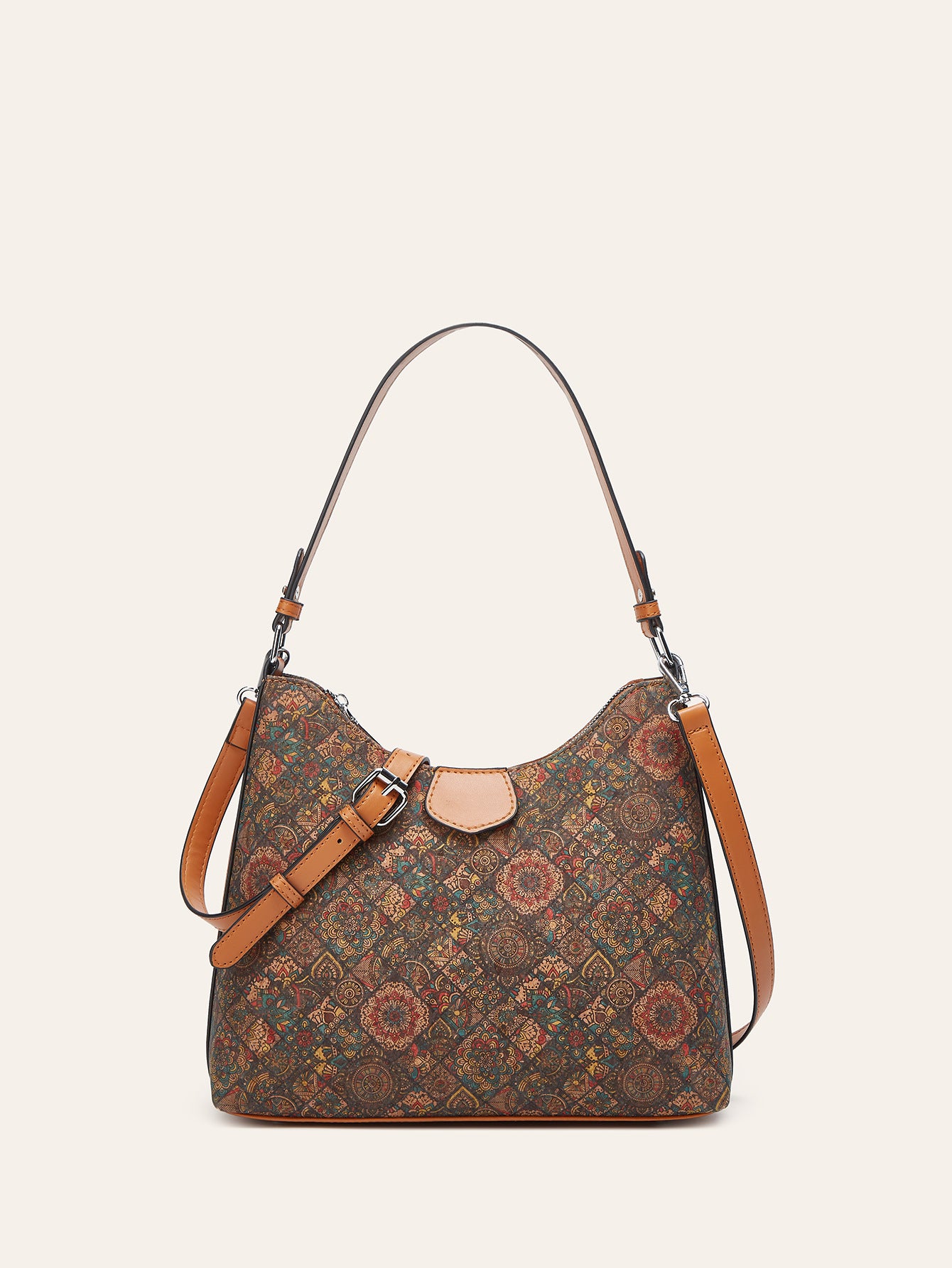 Retro Ethnic Style Cork Tree Leather Bags