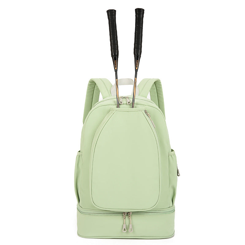 Tennis Rackets Zipper Storage Large Capacity Breathable Backpacks