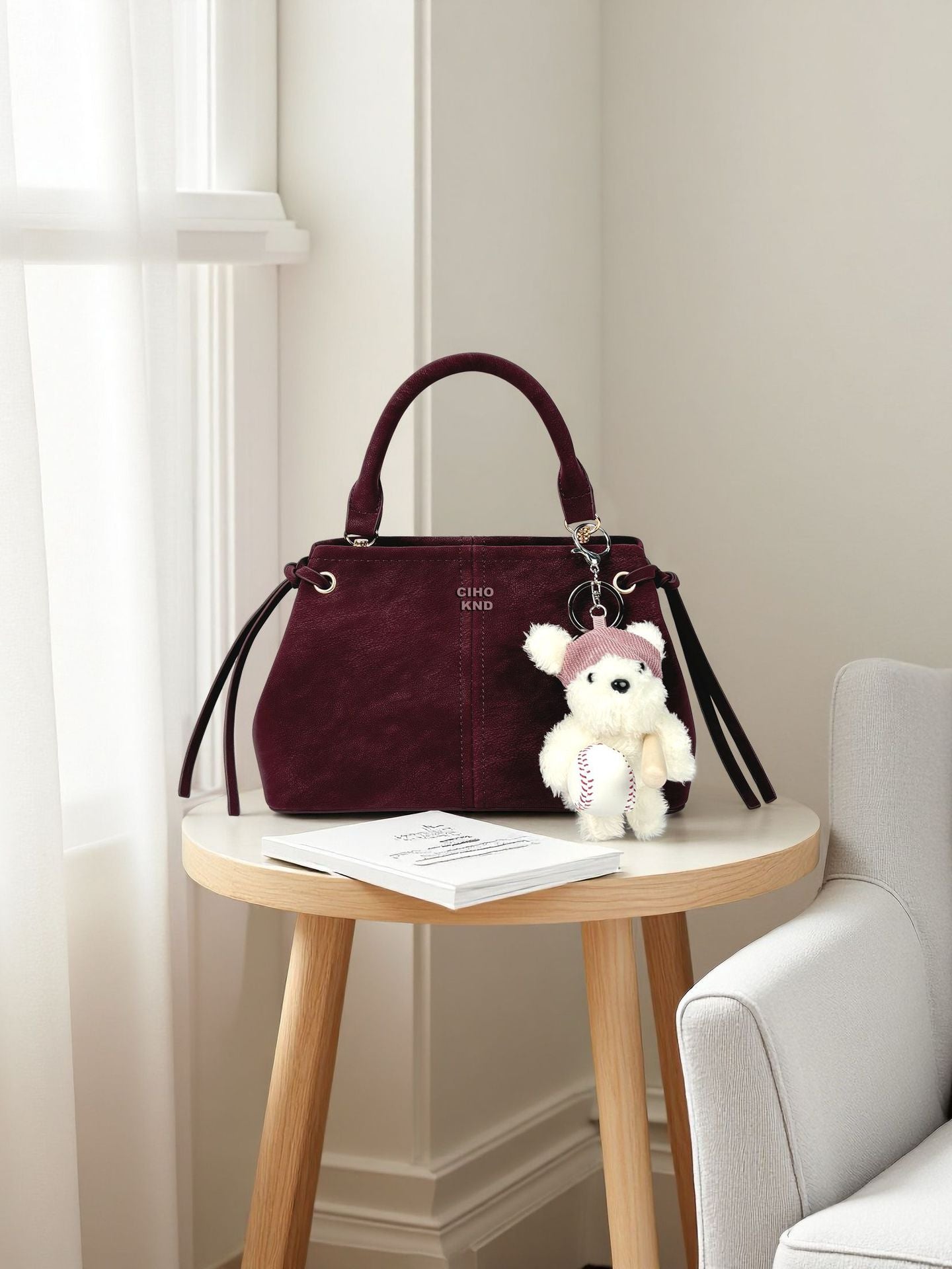 Innovative Valley Female Purple Simple Commute Women's Messenger Bag