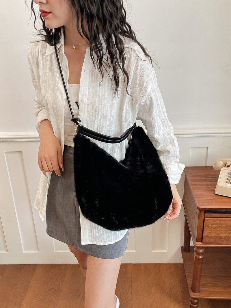 Slouchy New Women's Plush Korean Fashionable Bags