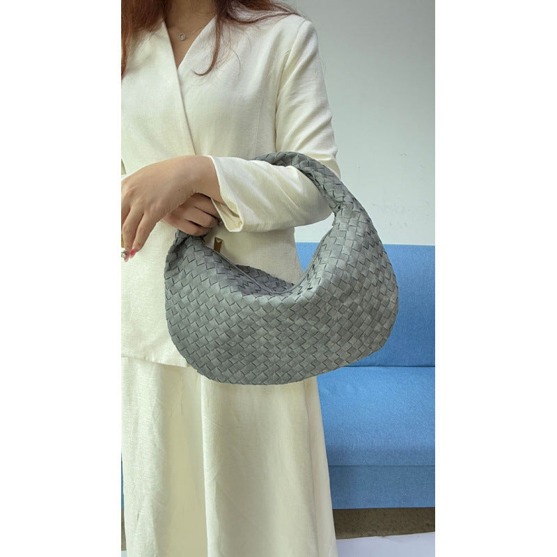 Knotted Woven Portable Underarm Fashion Large Bags