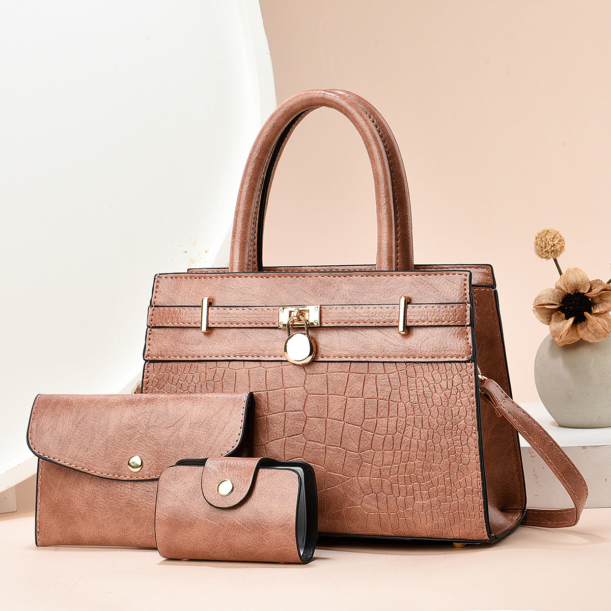 Classic Women's Spring Portable Fashion Big Women's Shoulder Bag