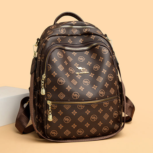 Women's Fashion Trend Printed Large Capacity Women's Backpack