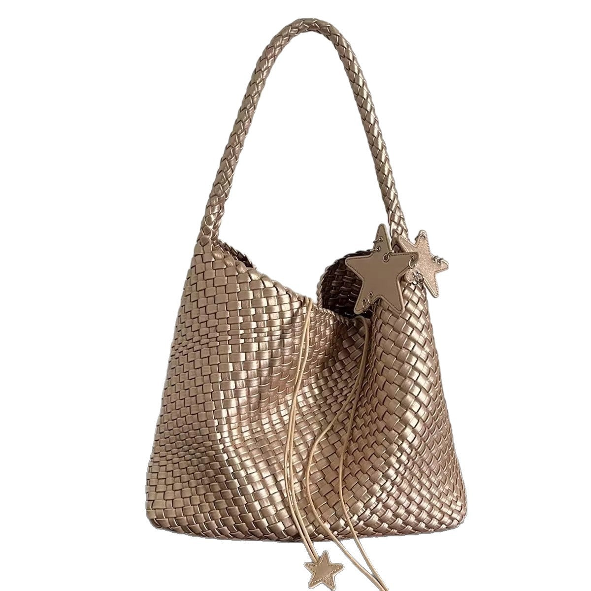 Women's Hand-woven Underarm High-grade Sensitive Hand-held Fashion Bags