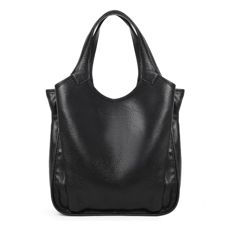 Women's Top Layer Cowhide Leather Fashion Large Women's Shoulder Bag