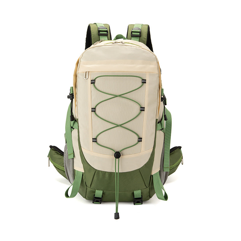 Women's & Men's Color Matching Versatile Lightweight Large Capacity Leisure Backpack