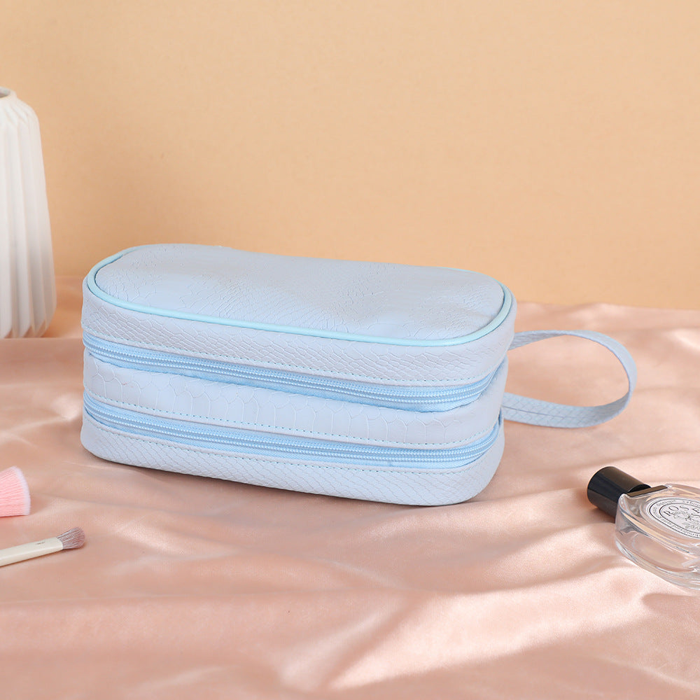 Women's Portable Hand-held Make-up Large Capacity Cosmetics Bags