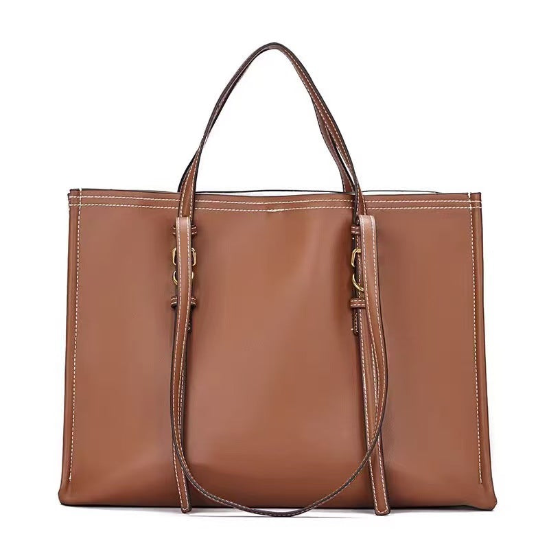 Women's Z Dark Brown Black Commuter Large Bags