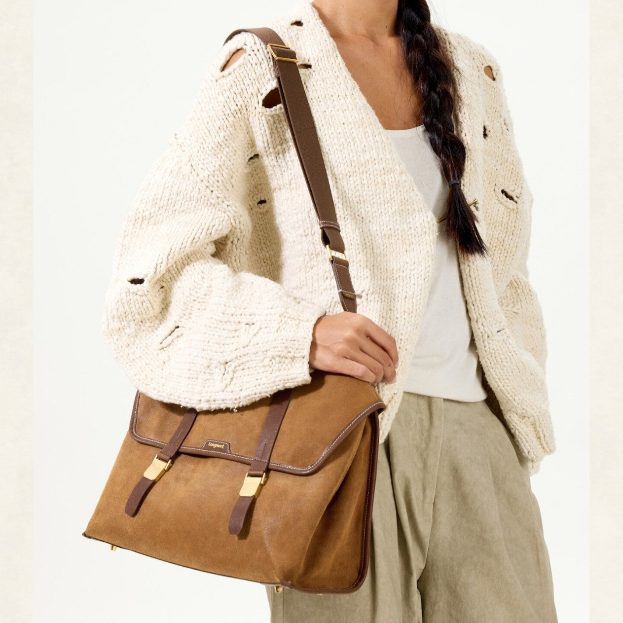 Elegant Series Simple Versatile Large Capacity Tote Bag