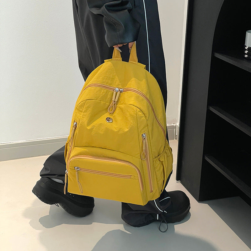 Waterproof Nylon Cloth Fashion Trend Large Capacity Simple Bags