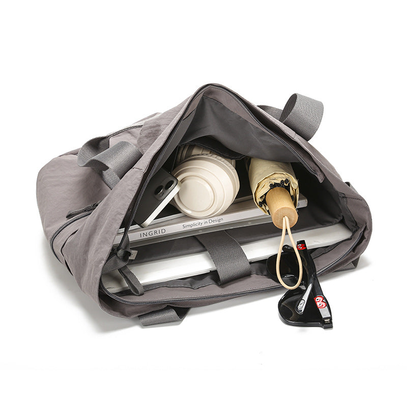 Large Capacity Waterproof Dry Wet Separation Women's Shoulder Bag