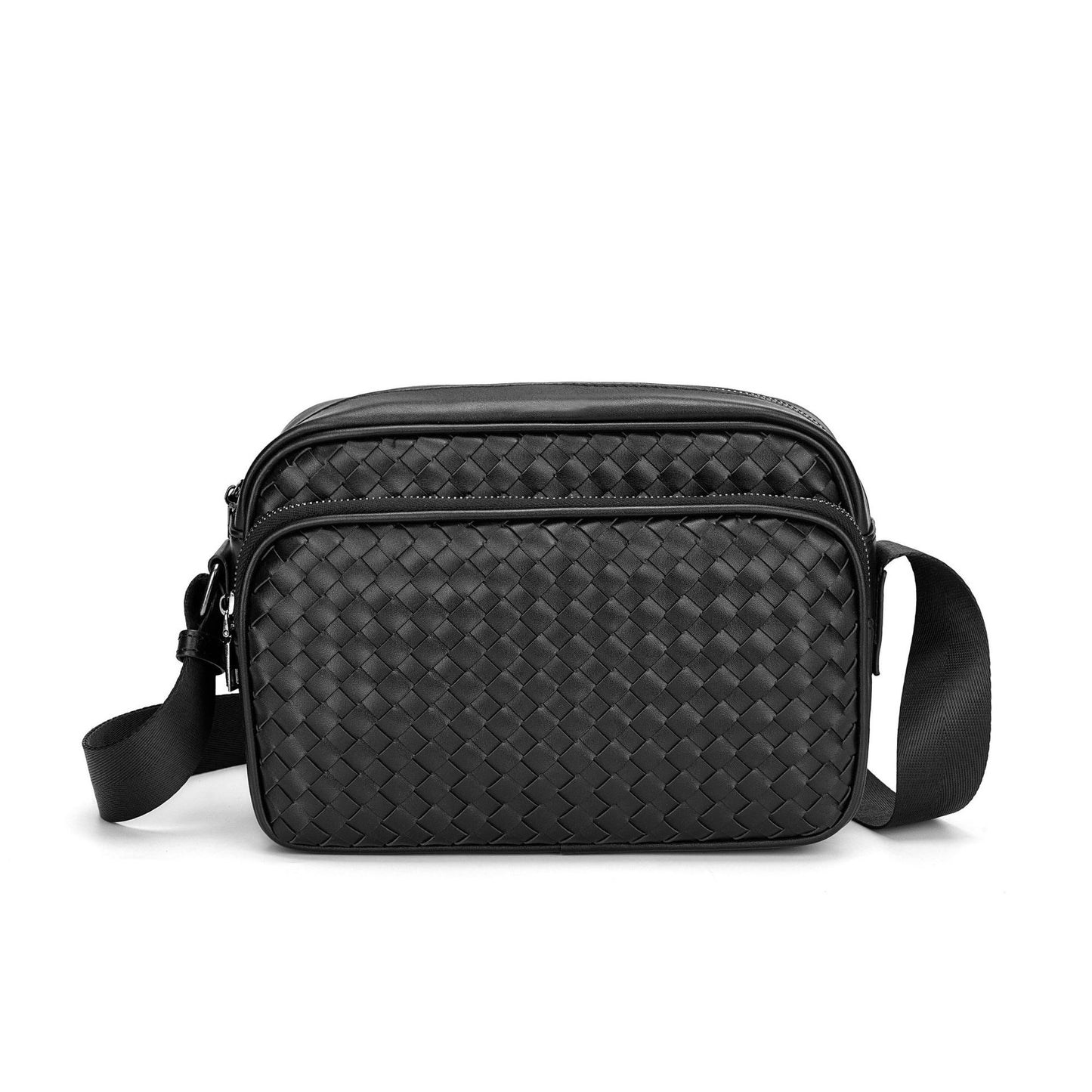 Men's Trendy High Quality Woven Large Capacity Men's Messenger Bag