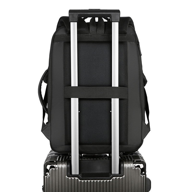 Men's Capacity Commute Personality College Computer Fashion Business Backpack