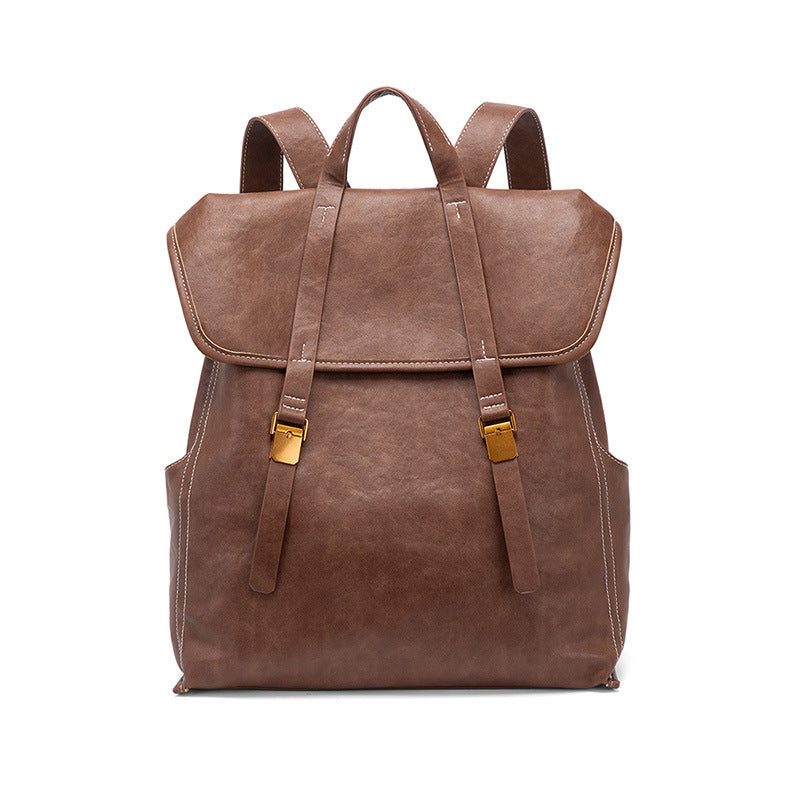 Commuter Vintage Large Capacity Lightweight College Leisure Backpack