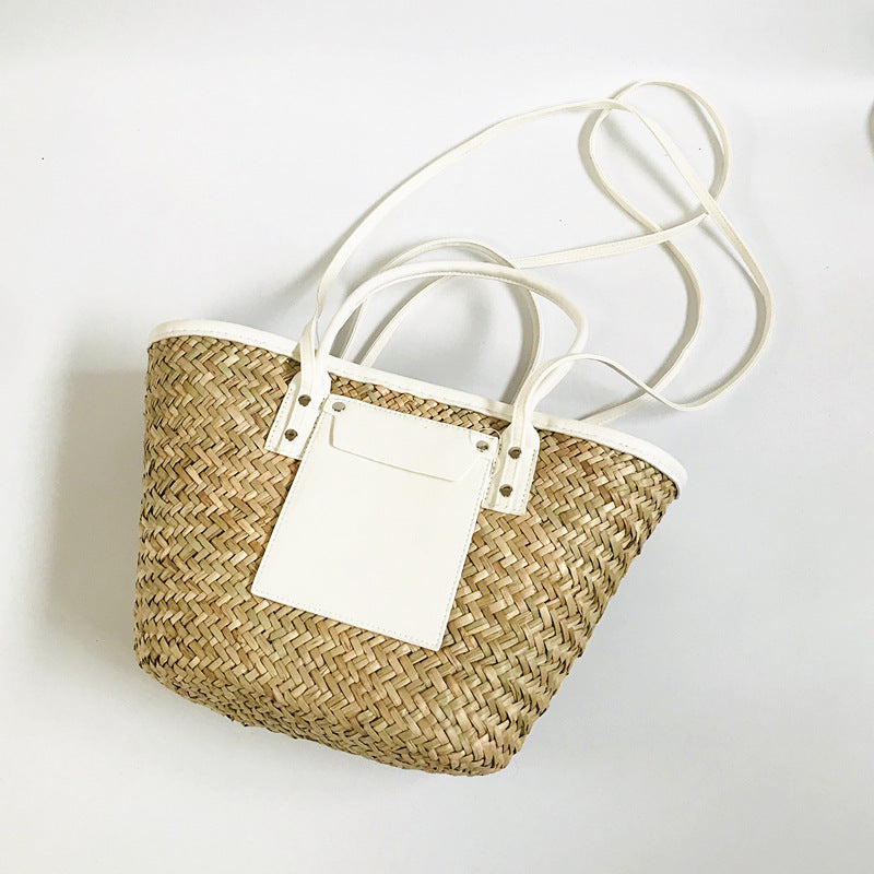 Summer Simple Large Capacity Beach Portable Women's Shoulder Bag