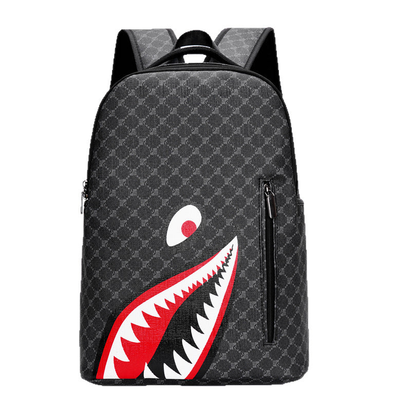 Simple Personality Fashion Male Female Class Commuter Large Leisure Backpack