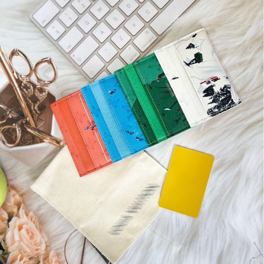 Ski Iti Genuine Leather Multi Passport Card Holder