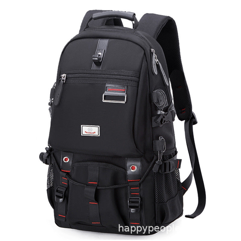 Men's Super Large Capacity Advanced Sense Black Waterproof Bags