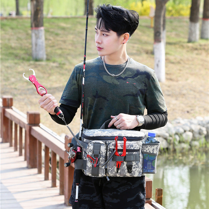 Men's Lure Large Capacity Camouflage Fishing Bags